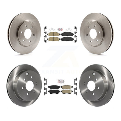 Kit de Rotor de frein à disque et plaquettes en céramique avant et arrière, pour Nissan Frontier Suzuki Equato
