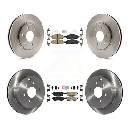 Kit de Rotor de frein à disque et plaquettes en céramique avant et arrière, pour Nissan Frontier Suzuki Equato