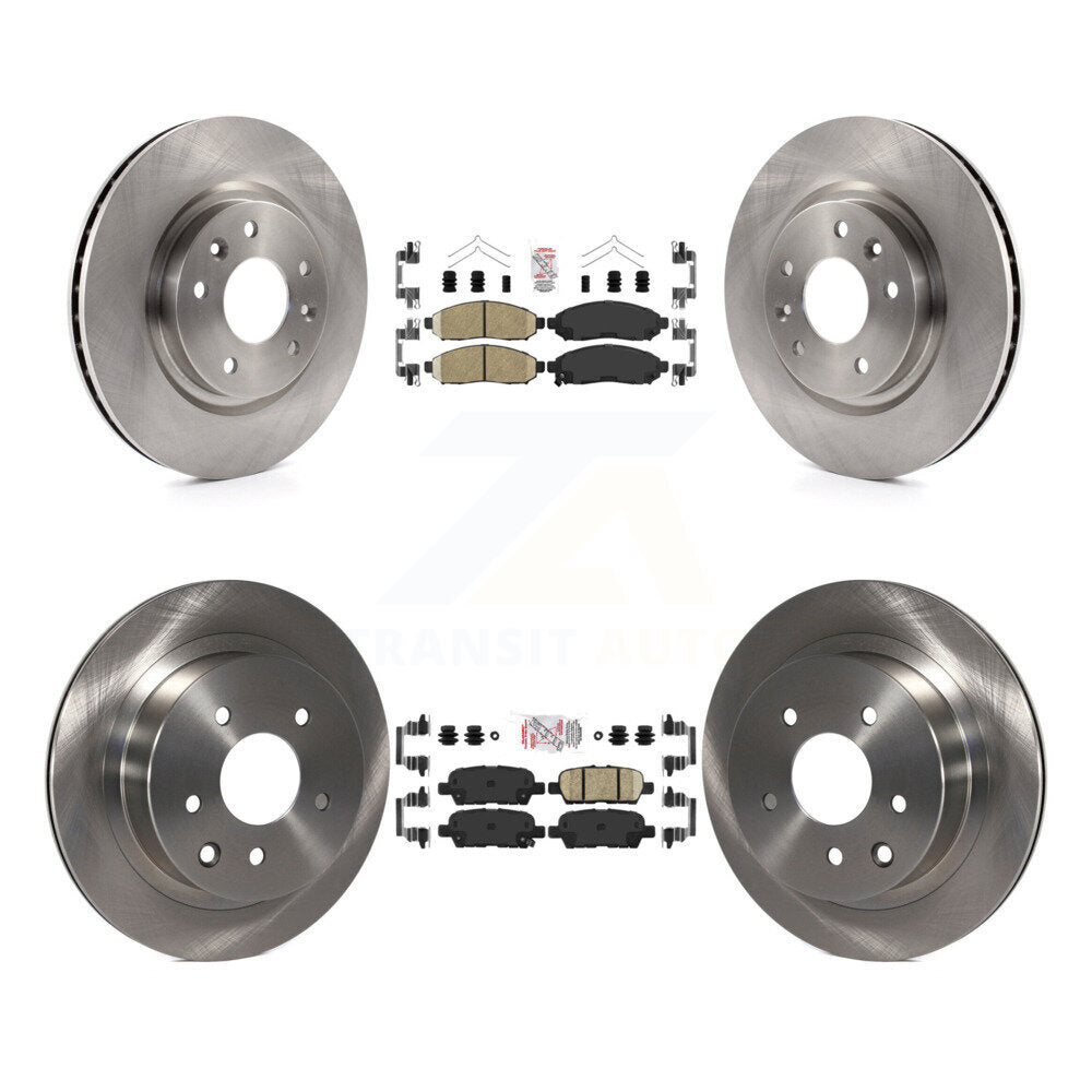 Kit de plaquettes en céramique et de disques de frein avant et arrière, pour Nissan LEAF K8A-102769