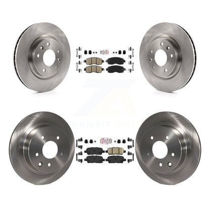 Kit de plaquettes en céramique et de disques de frein avant et arrière, pour Nissan LEAF K8A-102771