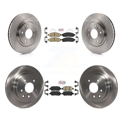 Kit de plaquettes en céramique et de disques de frein avant et arrière, pour Nissan LEAF K8A-102774
