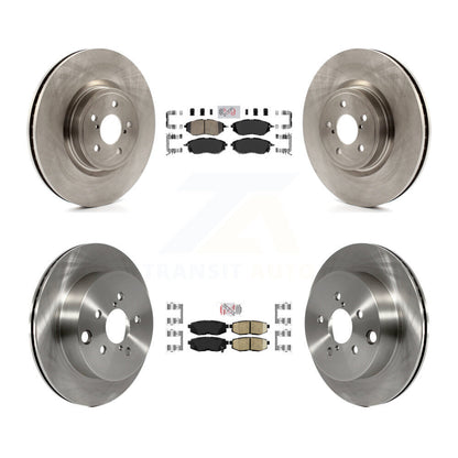Kit de rotors de frein à disque et plaquettes en céramique avant et arrière, pour Subaru Forester 2.0 2014 – 2018