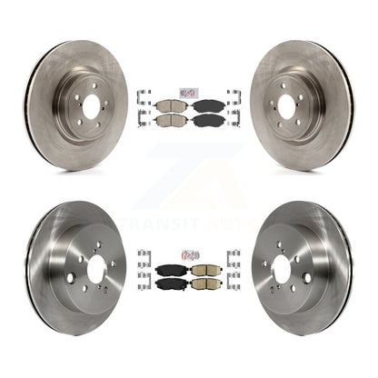 Kit de rotors de frein à disque et plaquettes en céramique avant et arrière, pour Subaru Forester 2.0 2014 – 2018