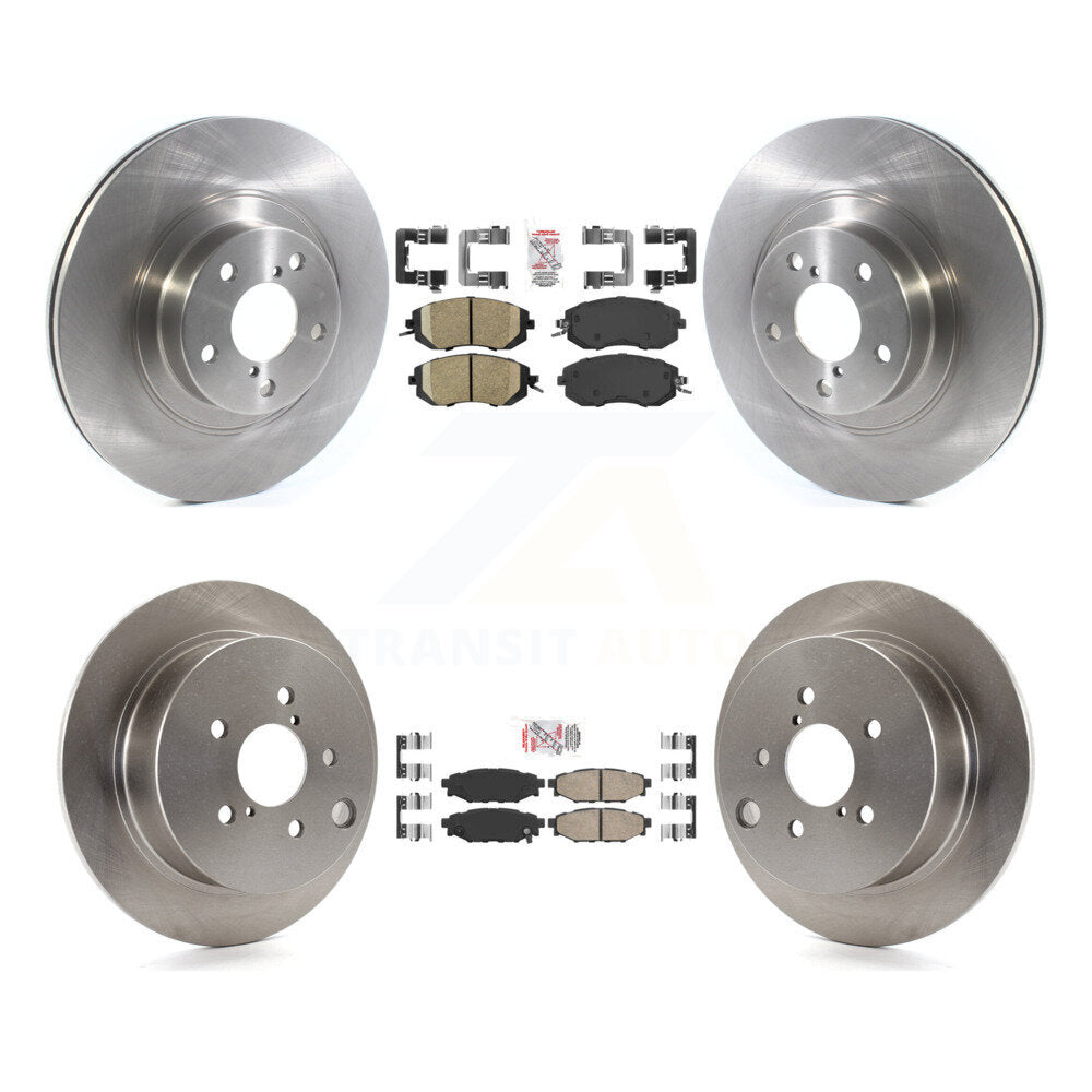 Kit de plaquettes en céramique et Rotor de frein à disque avant et arrière, pour Subaru Forester XV Crosstre