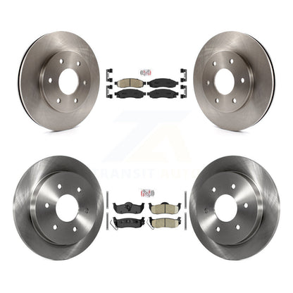 Kit de plaquettes en céramique et Rotor de frein avant et arrière, pour Nissan TITAN Pathfinder Armada QX5