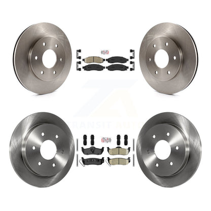 Kit de plaquettes en céramique et Rotor de frein avant et arrière, pour Nissan TITAN Pathfinder Armada QX5