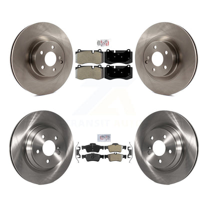 Kit de plaquettes semi-métalliques avant et arrière et Rotor de frein, pour Mercedes-Benz S550 S450 SL55