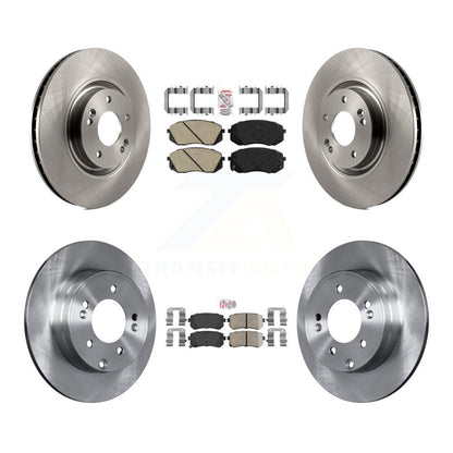 Kit de plaquettes en céramique et de disques de frein avant et arrière, pour Hyundai Tucson Kia Cadenz