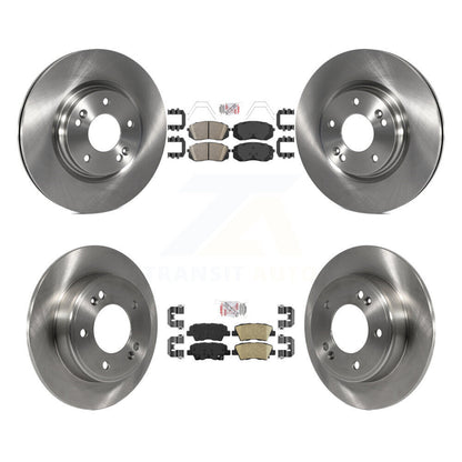 Kit de rotors de frein à plaquettes en céramique avant et arrière, pour Kia Forte5 avec stationnement manuel