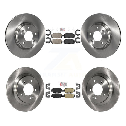 Kit de plaquettes de frein en céramique et disques de frein avant et arrière, pour Hyundai Elantra GT Kia Forte