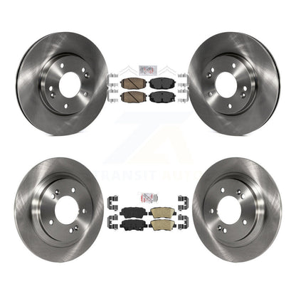 Kit de rotors de frein à disque et plaquettes en céramique avant et arrière, pour Kia Forte5 Hyundai Elantra G