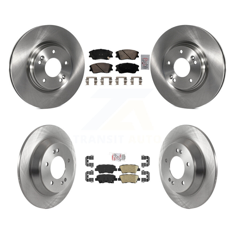 Kit de rotor de frein à plaquettes en céramique avant et arrière, pour Kia Soul 20-22, 1,6 l, avec turbocompresseur