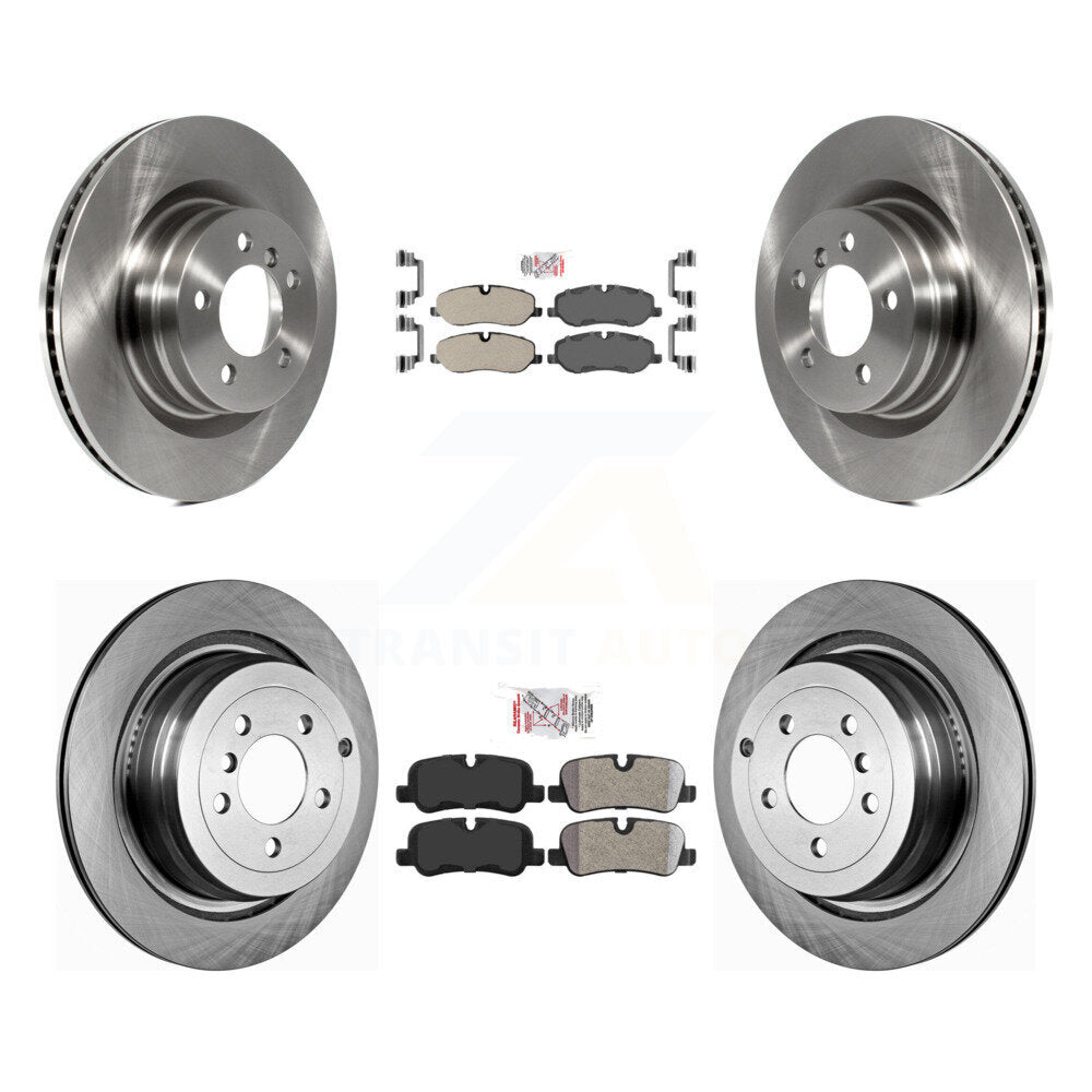 Kit de plaquettes semi-métalliques avant et arrière et disques de frein pour Land Rover Range