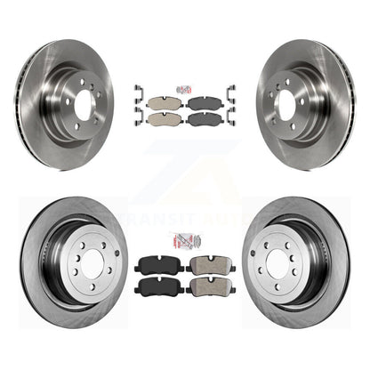 Kit de plaquettes semi-métalliques avant et arrière et disques de frein pour Land Rover Range