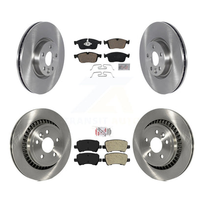 Kit de plaquettes semi-métalliques avant et arrière en céramique et disques de frein pour Volvo XC60