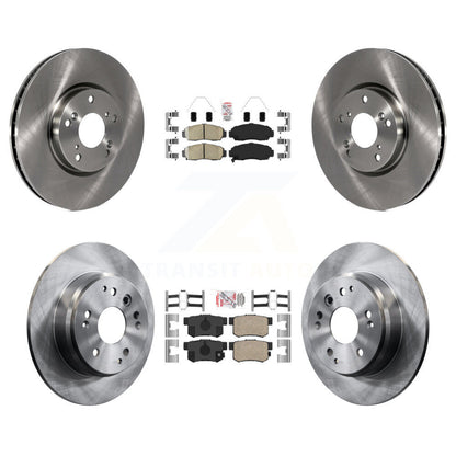 Kit de Rotor de frein à plaquettes en céramique avant et arrière, pour transmission automatique Acura TL 04-05