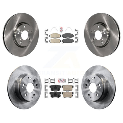 Kit de Rotor de frein à plaquettes en céramique avant et arrière, pour transmission automatique Acura TL 04-05