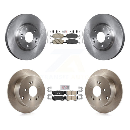 Kit de plaquettes en céramique et de rotors de frein à disque avant et arrière, pour Hyundai Santa F 2007 – 2009