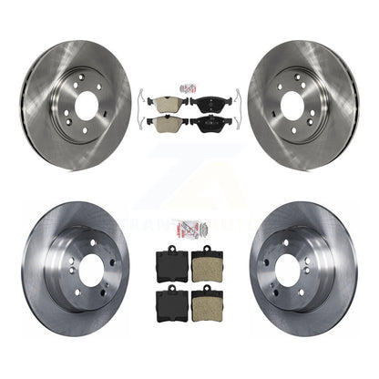 Kit de rotors de frein à disque à plaquettes semi-métalliques avant et arrière, pour Chrysler Crossfire SLK32