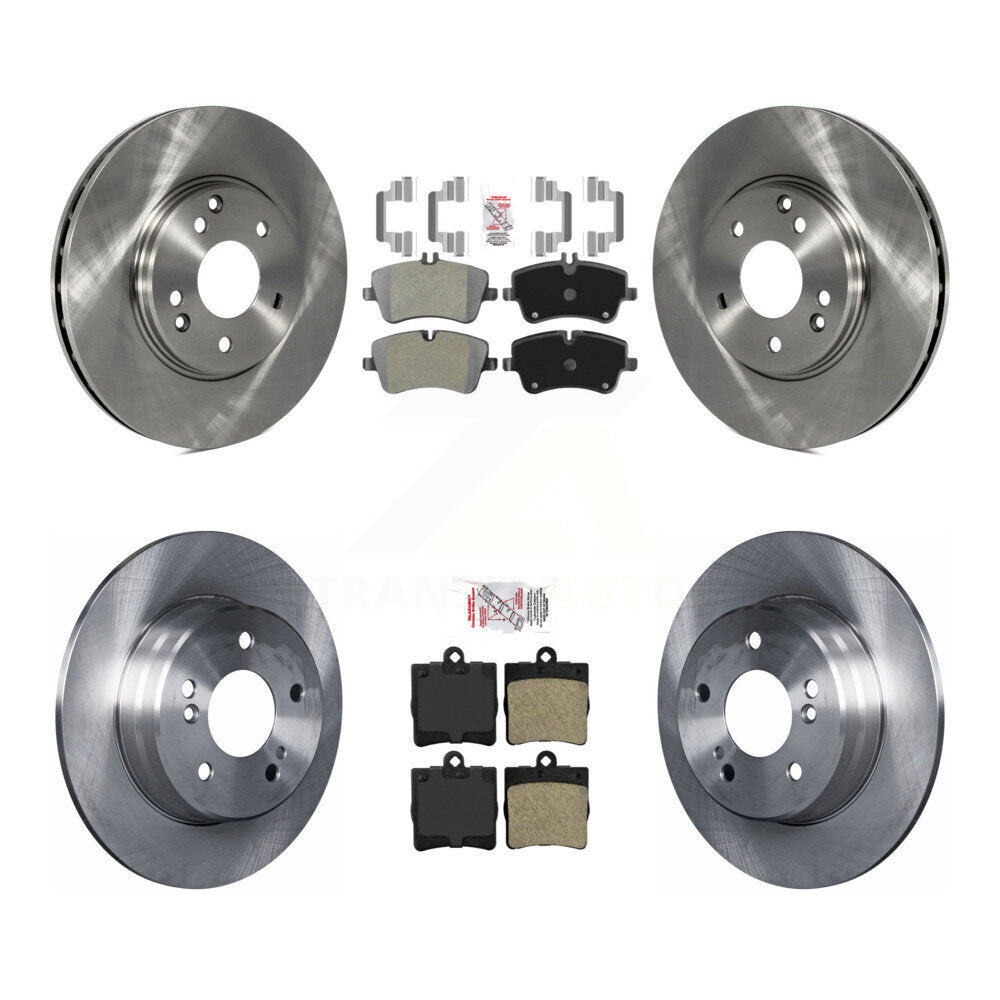 Kit de plaquettes semi-métalliques avant et arrière et Rotor de frein, pour Mercedes-Benz SLK280 SLK30