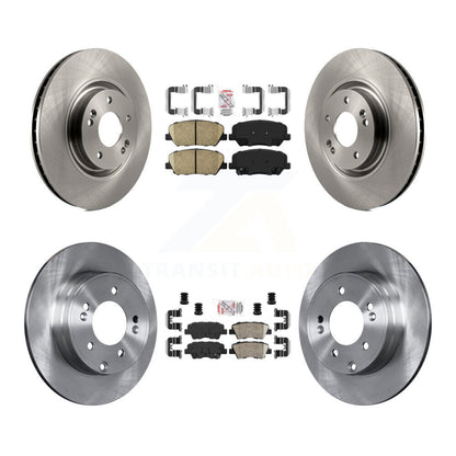 Kit de plaquettes en céramique et de rotors de frein à disque avant et arrière, pour Kia Optima 2.0L K8A-10286