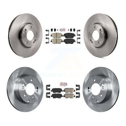 Kit de plaquettes en céramique et de disques de frein avant et arrière, pour Hyundai Sonata Kia Optima
