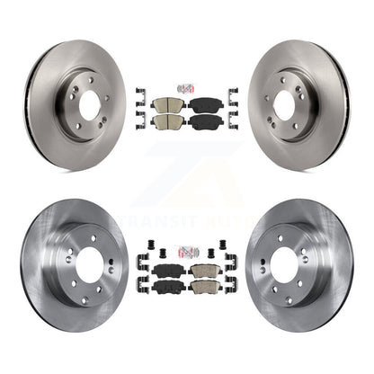 Kit de plaquettes en céramique et de disques de frein avant et arrière, pour Hyundai Sonata Kia Optima