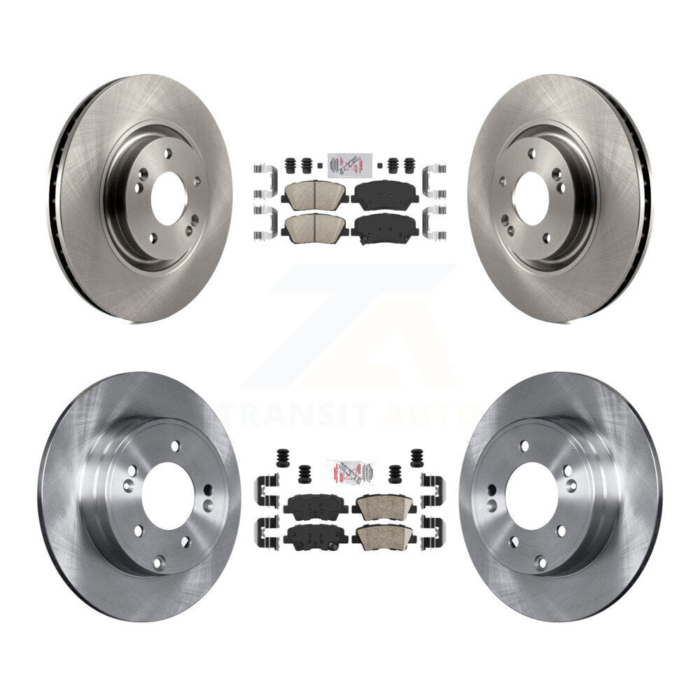 Kit de plaquettes en céramique et de disques de frein avant et arrière, pour Hyundai Azera K8A-102868