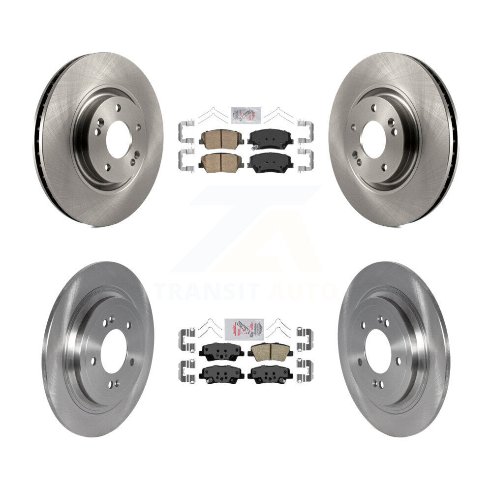 Kit de plaquettes en céramique et de rotors de frein à disque avant et arrière, pour Hyundai Nexo 2019 – 2020