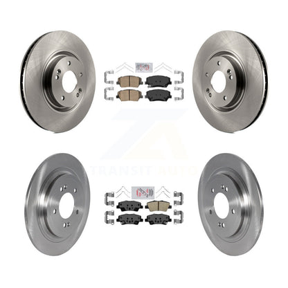 Kit de plaquettes en céramique et de rotors de frein à disque avant et arrière, pour Hyundai Nexo 2019 – 2020