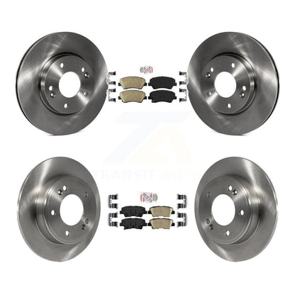 Kit de Rotor de frein à plaquettes en céramique avant et arrière, pour Hyundai Elantra GT Kia Forte Veloste