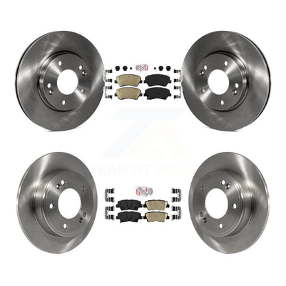 Kit de Rotor de frein à plaquettes en céramique avant et arrière, pour Hyundai Elantra GT Kia Forte Veloste