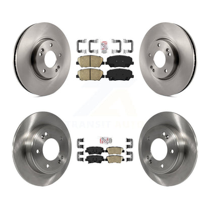 Kit de plaquettes en céramique et Rotor de frein avant et arrière, pour Hyundai Veloster Turbocharge 13-15