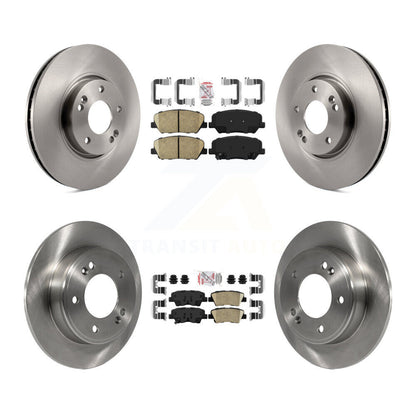 Kit de plaquettes en céramique et Rotor de frein avant et arrière, pour Hyundai Veloster Turbocharge 13-15