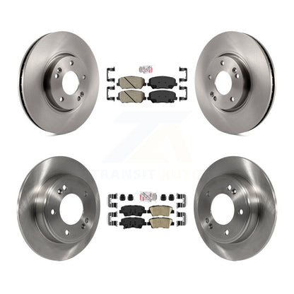 Kit de plaquettes en céramique et de rotors de frein à disque avant et arrière, pour Kia Forte Forte5 koup