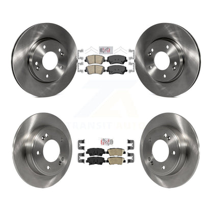 Kit de plaquettes en céramique et Rotor de frein avant et arrière, pour Kia Forte Hyundai Elantra GT Forte