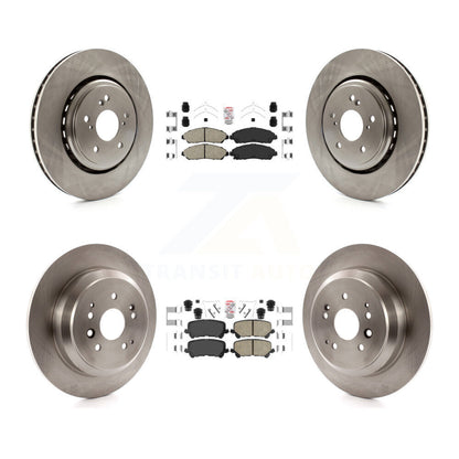 Kit de plaquettes en céramique et de rotors de frein à disque avant et arrière, pour Acura MDX 2014 – 2016