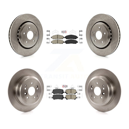 Kit de plaquettes en céramique et de rotors de frein à disque avant et arrière, pour Acura MDX 2014 – 2016