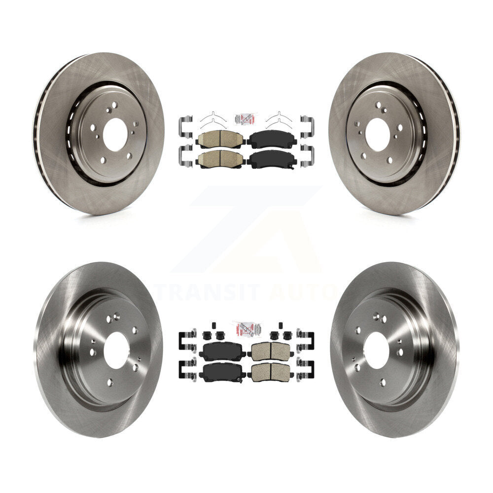 Kit de plaquettes en céramique et de rotors de frein à disque avant et arrière, pour Acura TLX 2015 – 2020