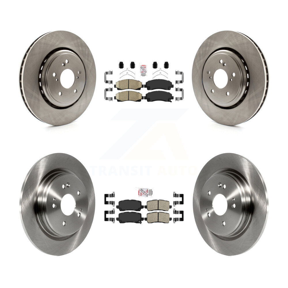 Kit de plaquettes en céramique et de rotors de frein à disque avant et arrière, pour Acura TLX 2015 – 2020