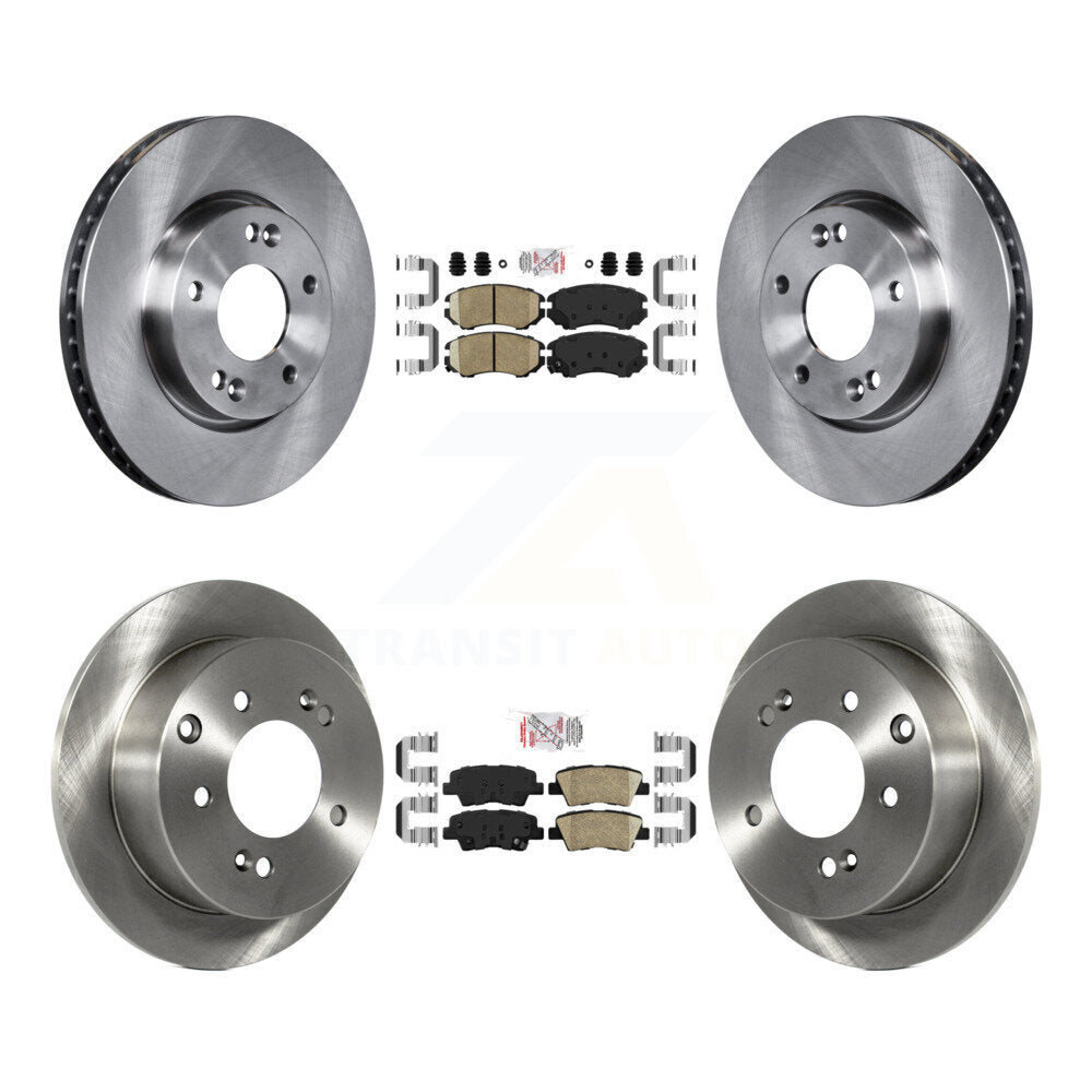 Kit de plaquettes en céramique et de disques de frein avant et arrière, pour Kia Soul 2.0L 2010 – 2011