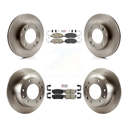 Kit de plaquettes et Rotor de frein semi-métalliques avant et arrière en céramique, pour Hyundai Entourage Ki