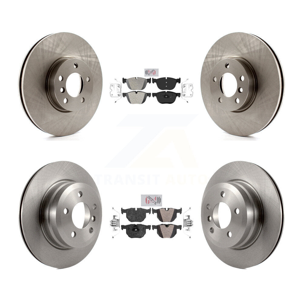 Kit de plaquettes semi-métalliques avant et arrière et disques de frein, pour BMW X5 X6 K8A-10293