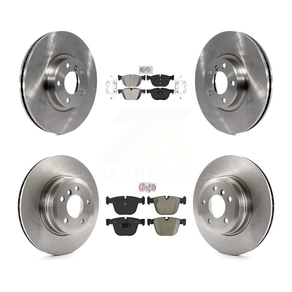 Kit de plaquettes semi-métalliques avant et arrière et disques de frein, pour BMW X5 X6 K8A-10293