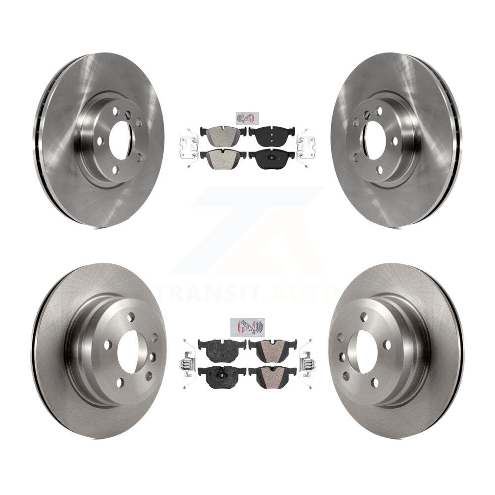 Kit de plaquettes semi-métalliques avant et arrière et disques de frein, pour BMW X5 X6 K8A-10293