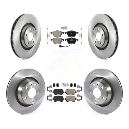 Kit de rotors de frein à plaquettes en céramique, semi-métalliques, avant et arrière, pour Audi TTS Quattr 09-15