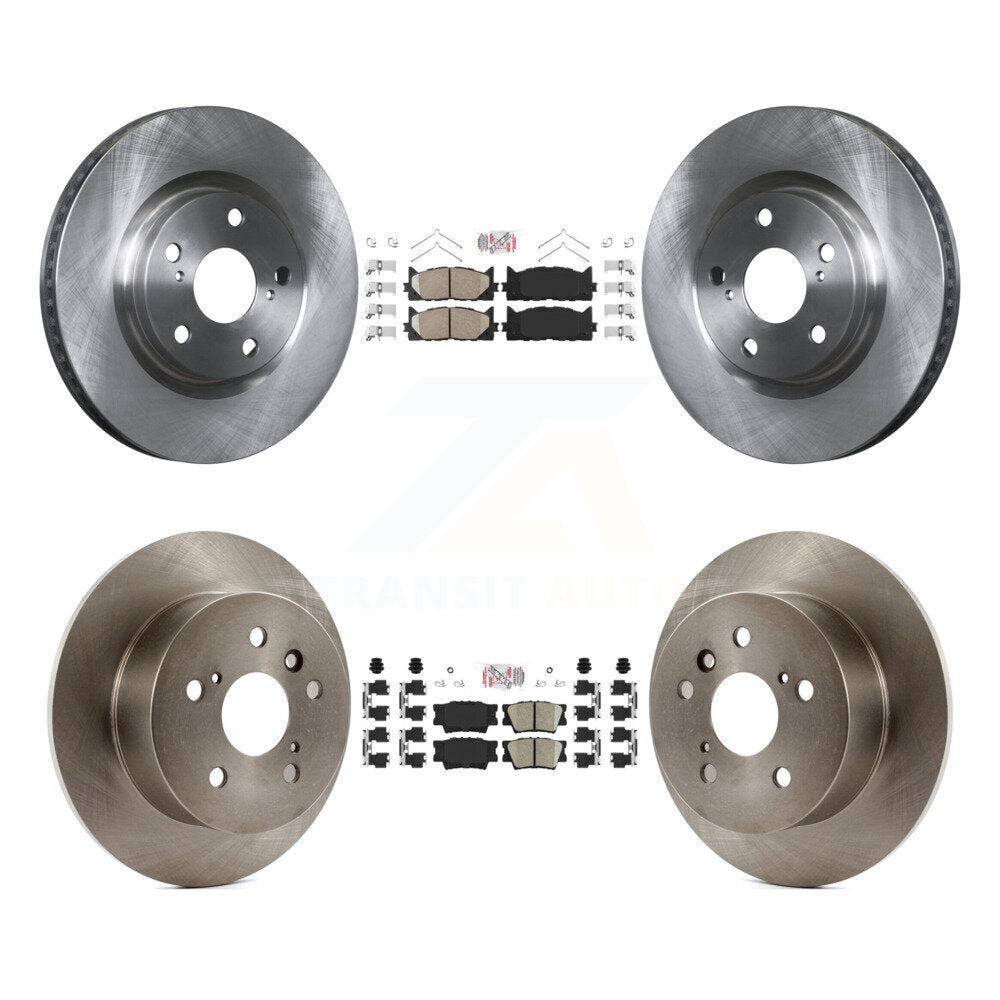 Kit de rotors de frein à disque en céramique avant et arrière, pour Toyota Camry Lexus ES350 Avalo