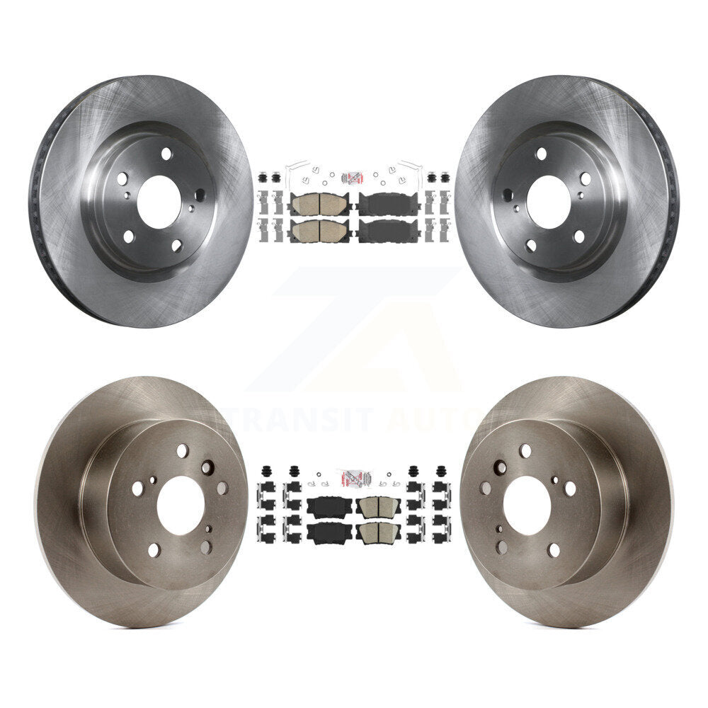 Kit de rotors de frein à disque en céramique avant et arrière, pour Toyota Camry Lexus ES350 Avalo