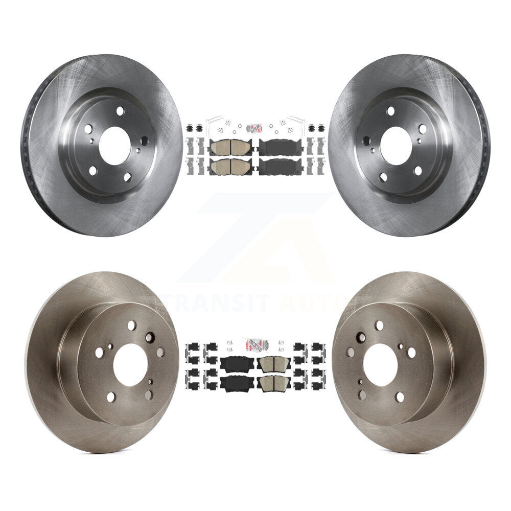 Kit de rotors de frein à disque en céramique avant et arrière, pour Toyota Camry Lexus ES350 Avalo