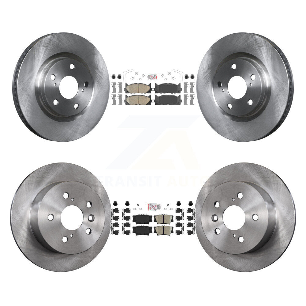 Kit de rotors de frein à disque en céramique avant et arrière, pour Toyota Camry Lexus ES350 Avalo